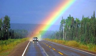 Rainbow-Wallpaper-Car